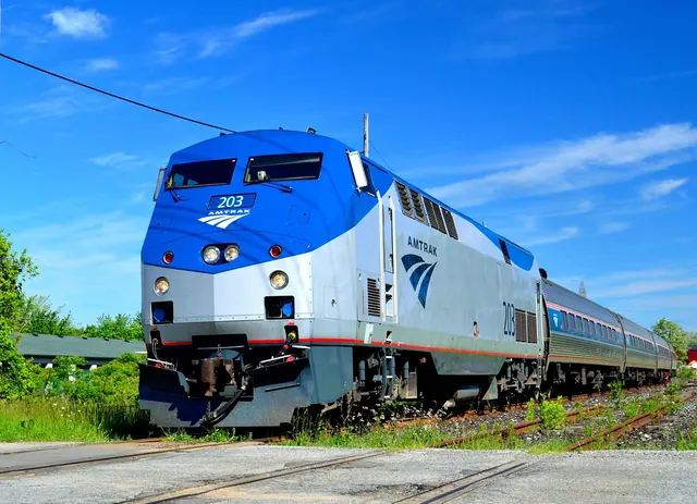 amtrak, train, transportation, tracks, rail, passenger vehicle, railway, rails, locomotive, blue train, amtrak, amtrak, amtrak, amtrak, amtrak