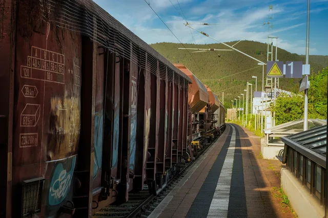 wagons, train, train station, train platform, railroad, rail, transport. Planning train weekends: purpose, shortlist, one cut